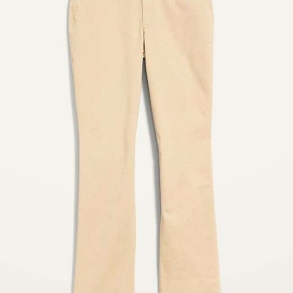 NWT Old Navy Mid-Rise Boot-Cut Khakis for Women (16 short) - Picture 3 of 16